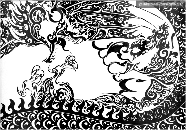 Nitinan Wanracharusit 1 : Garuda & Naga