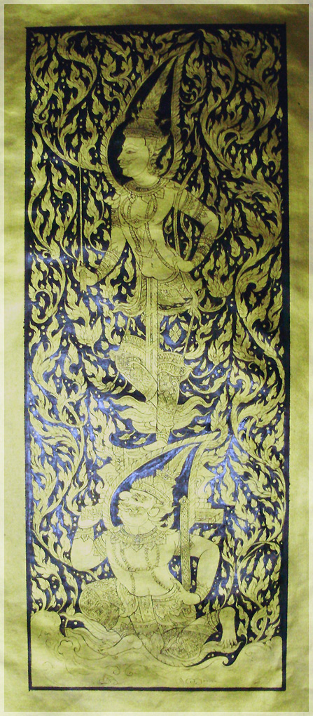 Wiwat's painting