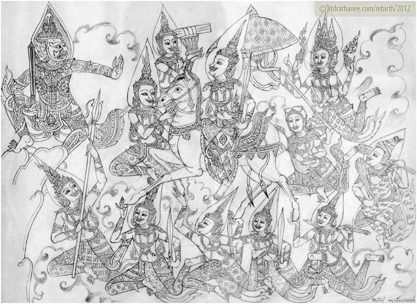 Sirawit Chaturapattaranon 1 : The Great Renunciation of Buddha